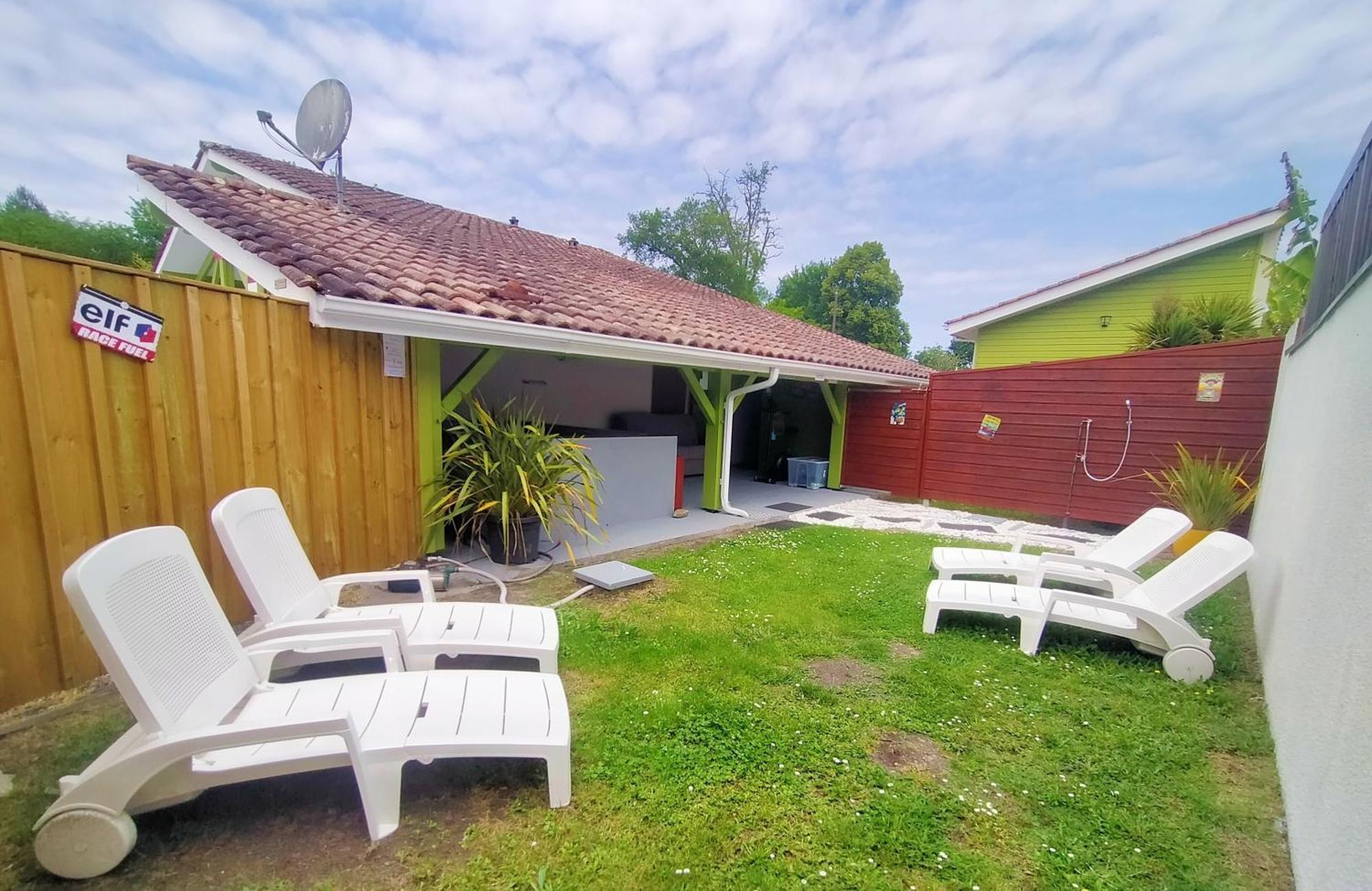Gite Avec Piscine Et Espace Bien-Etre Partages Entre Bordeaux Et Lacanau Ocean (Adults Only) Brach Exterior photo